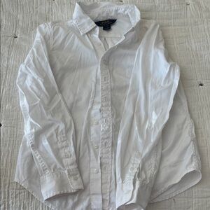 Polo by Ralph Lauren Boy’s Crisp White Button-Down Shirt